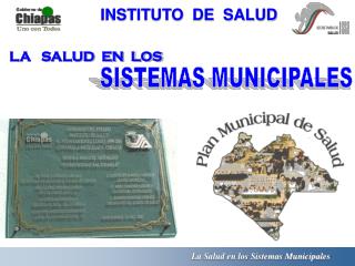 SISTEMAS MUNICIPALES