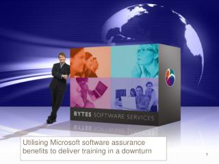 Utilising Microsoft software assurance benefits to deliver training in a downturn
