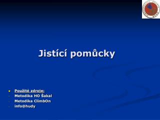 Jistící pomůcky