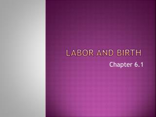 Labor and Birth