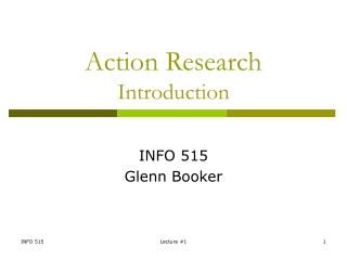 Action Research Introduction