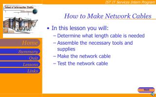 How to Make Network Cables