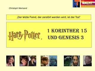 1 Korinther 15 , und Genesis 3