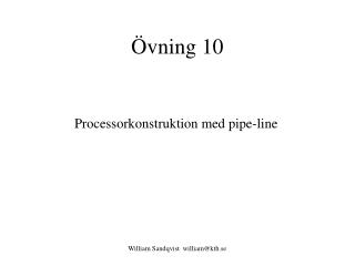 Övning 10