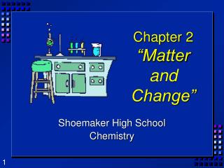 Chapter 2 “Matter and Change”