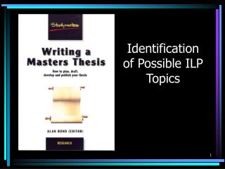 Identification of Possible ILP Topics