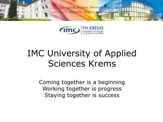Who is the IMC…
