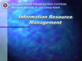 Information Resource Management