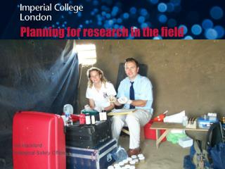 Planning for research in the field