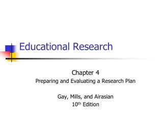 Educational Research