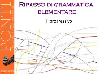 Ripasso di grammatica elementare