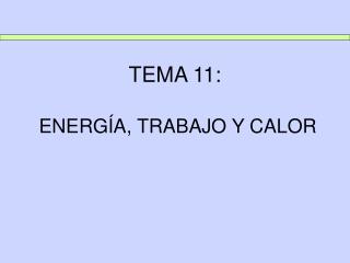 TEMA 11: