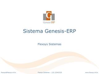 Sistema Genesis-ERP