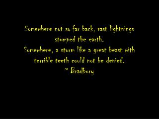 By: Ray Bradbury