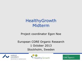 HealthyGrowth Midterm