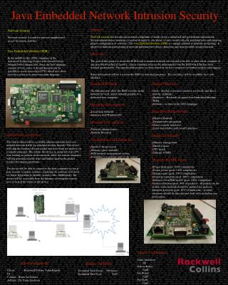 Java Embedded Network Intrusion Security