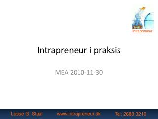 Intrapreneur i praksis