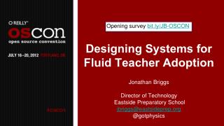 Designing Systems for Fluid Teacher Adoption