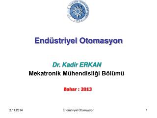 Endüstriyel Otomasyon