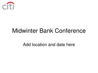 Midwinter Bank Conference