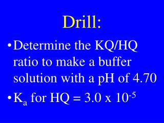 Drill: