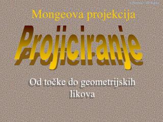 Mongeova projekcija