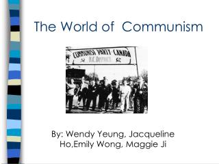 The World of Communism