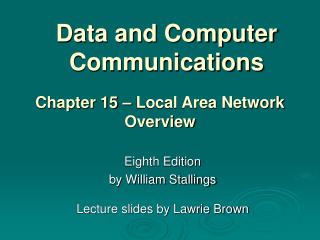 Data and Computer Communications