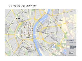 Mapping City-Light-Säulen Köln