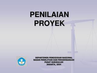 PENILAIAN PROYEK