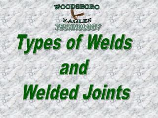 Types of Welds and Welded Joints