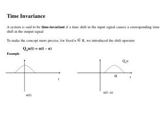 Time Invariance