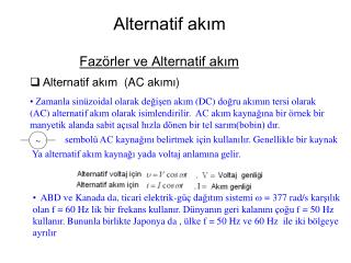 Alternatif akım