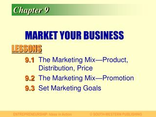 MARKET YOUR BUSINESS