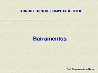 Barramentos