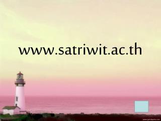 satriwit.ac.th