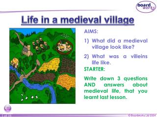 Life in a medieval village