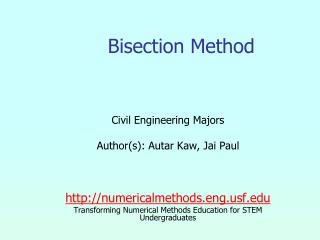 Bisection Method