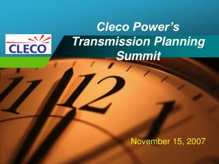 Cleco Power’s Transmission Planning Summit