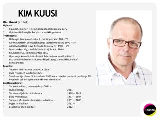 KIM KUUSI