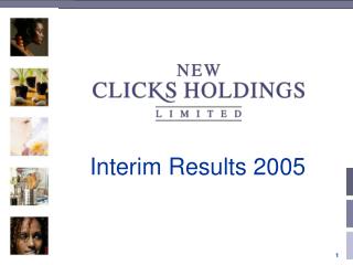 Interim Results 2005