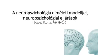 tudományos neuropszichológia alapjai