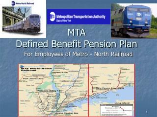 MTA Defined Benefit Pension Plan