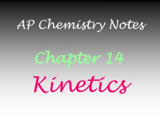 AP Chemistry Notes