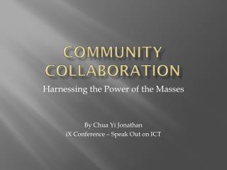 COMMUNITY Collaboration