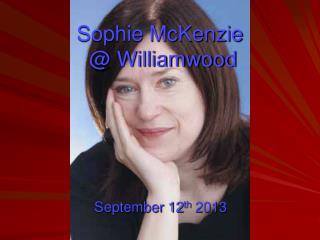 Sophie McKenzie @ Williamwood