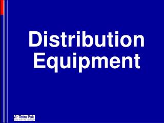 Distribution Equipment