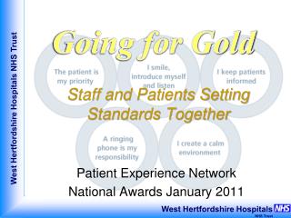 Staff and Patients Setting Standards Together