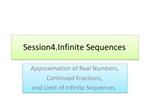 Session4.Infinite Sequences