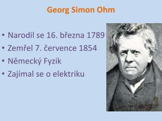 Georg Simon Ohm